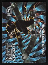 2020-21 SkyBox Metal Universe #ND-17 David Pastrnak Net Deposits  Card TCCCX