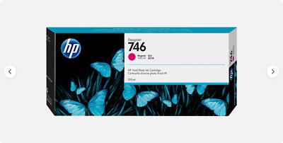 HP 746 300-ml Magenta DesignJet Ink Cartridge