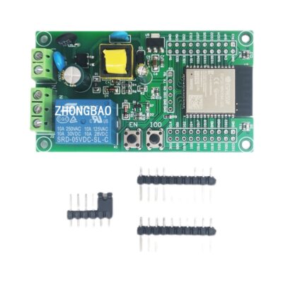 AC powered ESP32 WiFi ble single relay module ESP32 development board