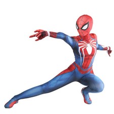 PS4 Spider-Woman Jumpsuit Spiderman Cosplay Zentai Suit Girl Costume Halloween