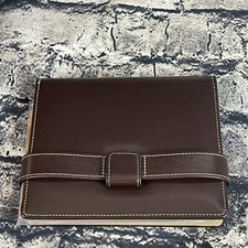 Creative Memories 4 X 6 Brown Picfolio Minutes Leather Album Box  Papers