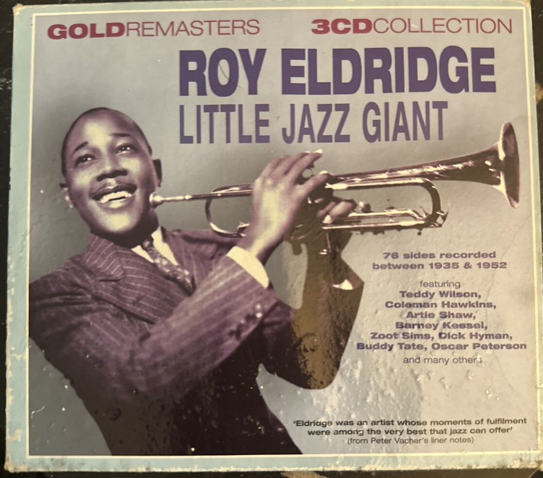 Roy Eldridge Little Jazz Giant 3CD Box Set Excellent Condition