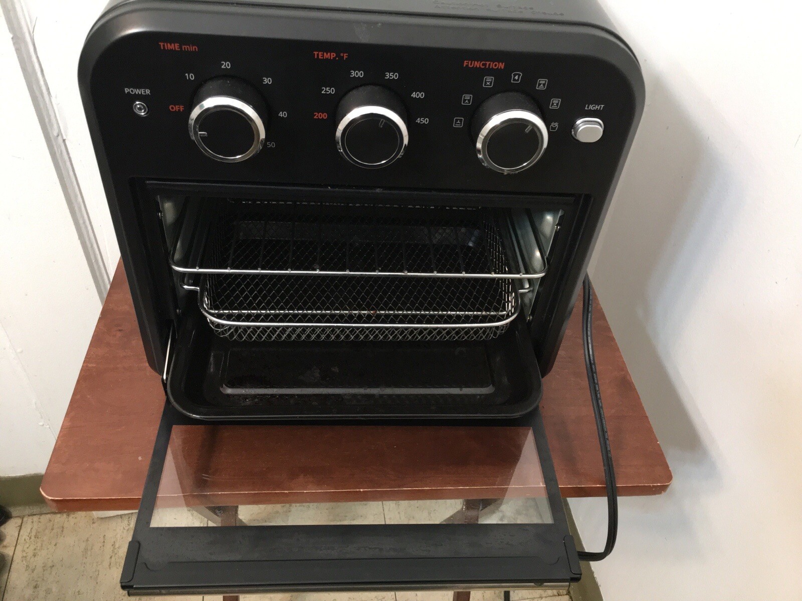 Comfee' Retro Air Fryer Toaster Oven eBay
