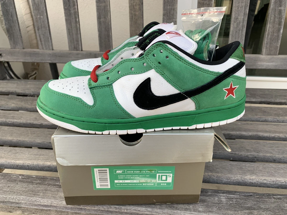 Nike sb deals dunk heineken