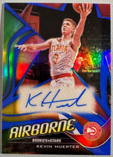 KEVIN HUERTER 2019-20 Panini Rookies & Stars Airborne Autograph Blue 13/25