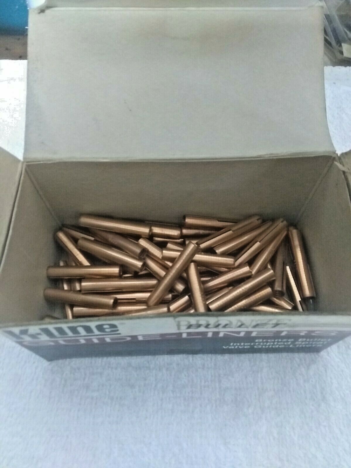 Kline Bronze 1908S Valve Guide Liners Box of 64 eBay