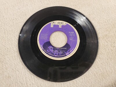 THE FEMALE PREACHER LYN COLLINS AIN'T NO SUNSHINE THINK ABOUT IT 45 RPM 41-113