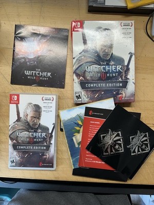 The Witcher 3 Wild Hunt Complete Edition (CIB, Box Set) - Nintendo Switch Game