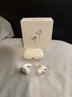 Apple AirPods Pro 2nd Generation with MagSafe Wireless Charging Case - White