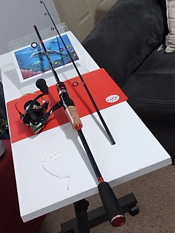 New Spinning Fishing Rod Sougayilang 5'6" Med 6-12lb And Reel Ava 2000 - Image 3 of 4