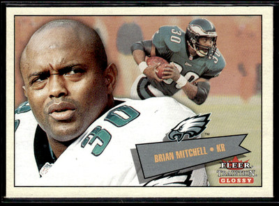 2001 Fleer Tradition - #167 Brian Mitchell