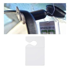 Glsowee Clear Parking Permit Holder Car Rear View Mirror Document Hanger Verti Glsowee Clear Parking Permit Holder Car Rear View Mirror Document Hanger Verti