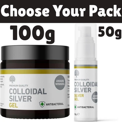 NATURE'S GREATEST SECRET Nature's Greatest Intensive Antibacterial Multi-Purpose Gel Colloidal Sliver UK