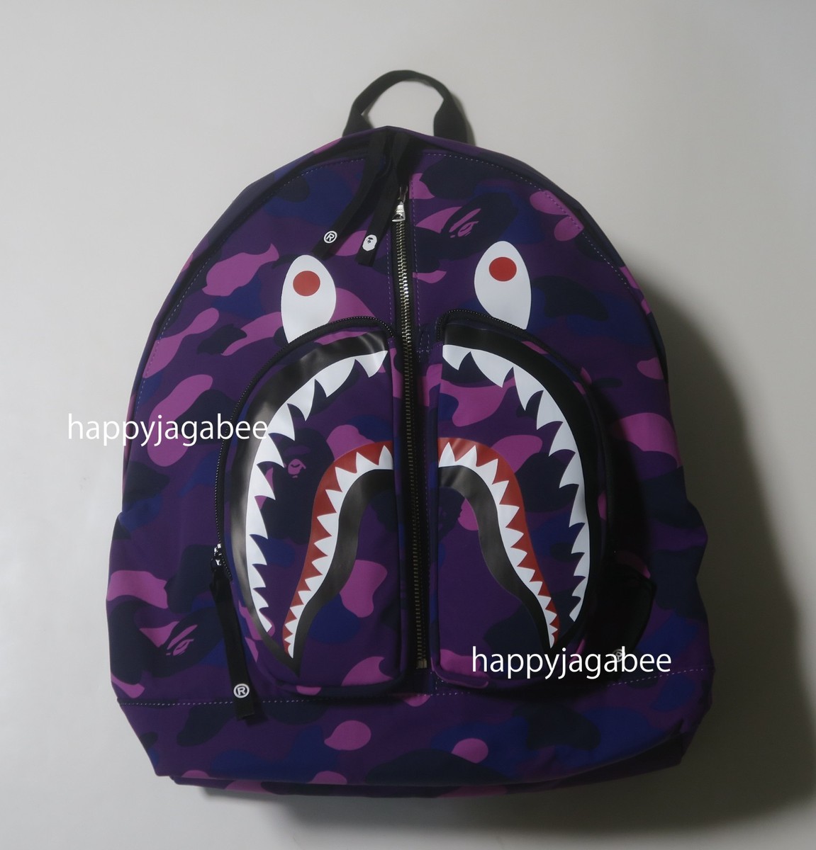 A BATHNIG APE Men's Goods COLOR CAMO SHARK DAYPACK 1L80189001 b | eBay