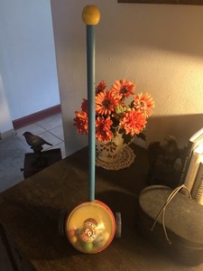 Original Vintage Fisher-Price Corn Popper