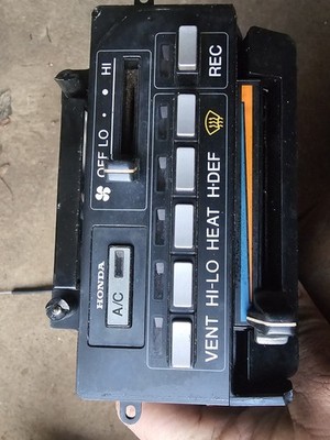 Honda CRX AC Climate Control Panel (1985 1987)