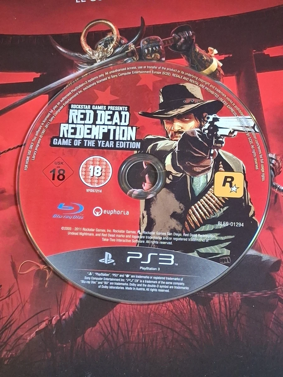 PLV Red Dead Redemption Xbox 360 & PS3 - PAL - Bon état