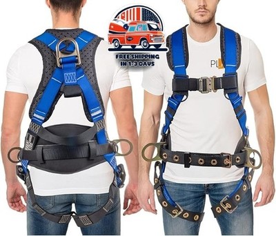 Arnés De Seguridad Safety Hammerhead De 5 Puntos Con Respaldo Acolchado US NUEVO