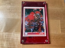 1991 7th Inning Sketch OHL #1 ERIC LINDROS Hockey Card - Autographed