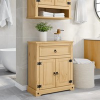 Badschrank Corona FüRs Bad Aus Massivholz Kiefer 70X33X80 Cm