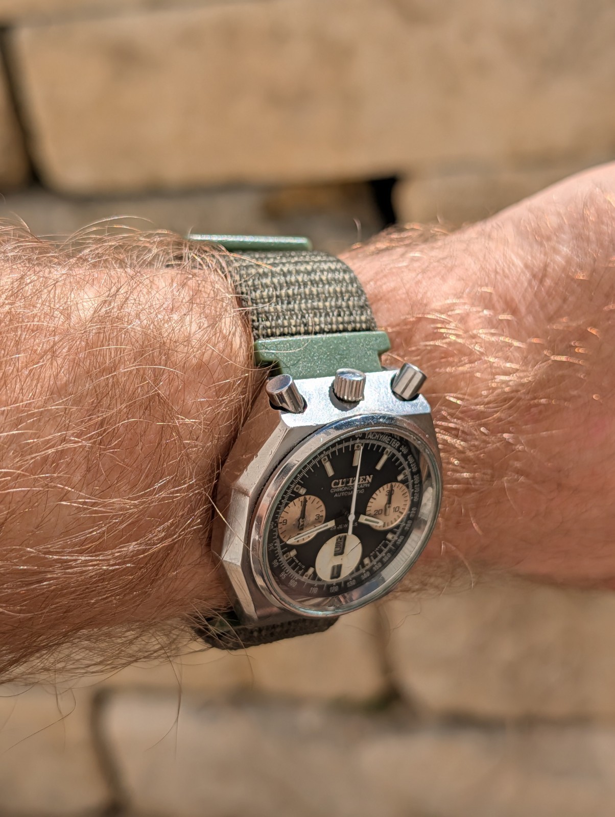 Rare Citizen Octagonal Reverse Panda Bullhead Cha… - image 14