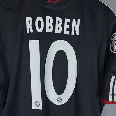 BAYERN MUNCHEN 2010/2011 THIRD FOOTBALL SHIRT SIZE L ADULT #10