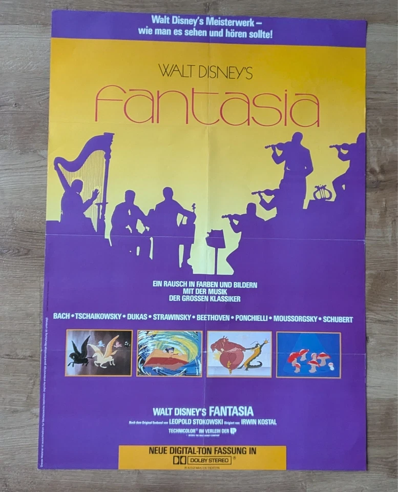Walt Disney Fantasia (WA) - Plakat in A1 - Bild 1 von 1