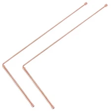 Copper Dowsing Rods - 99.9% Pure 2PCS Divining - for Ghost 