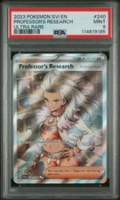 2023 Pokemon SVI EN Professor's Research Ultra Rare #240/198 PSA 9