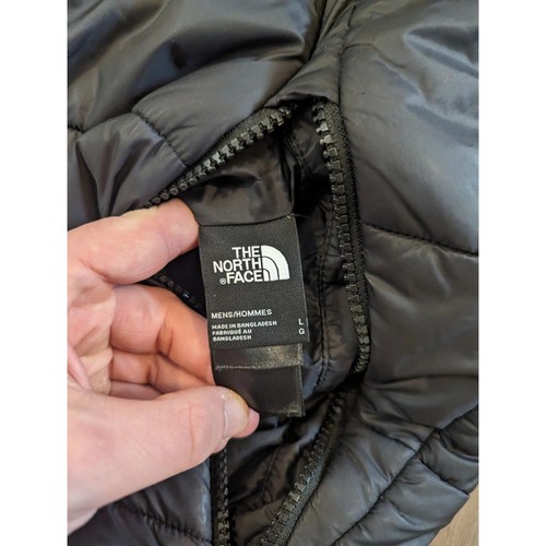 Men's The north face reversible puffer jacket olive/black size large mens - Picture 3 of 5