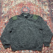 L.L.Bean Pullover Commando Knit Sweater Men’s Size XXL Wool Made In USA