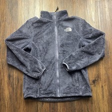The North Face Fleece Full Zip Jacket Gray Women s Size Small