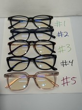 MIX  MATCH 3 PAIRS Gry Mattr 5 diff color/styles Blue Light Blocking Eyewear 0
