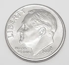 1995 D Roosevelt Dime AVE CIRCULATED **FREE SHIPPING**