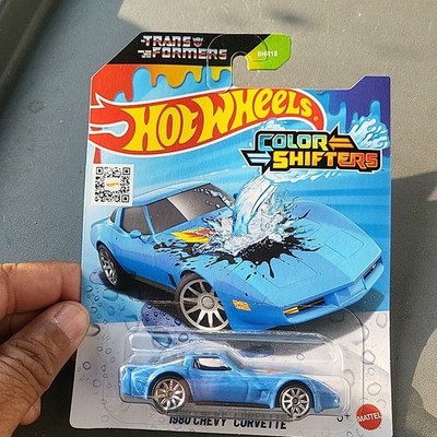 ホットウィール　カラーシフターズ　1980 CHEVY CORVETTE FREE SHIP* 1980 CHEVY CORVETTE TRANSFORMERS Color Changers Hot