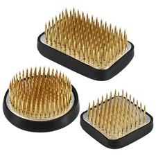 3PCS Japanese Flower Frogs for Flower Arrangement, Kenzan Kit JP1029