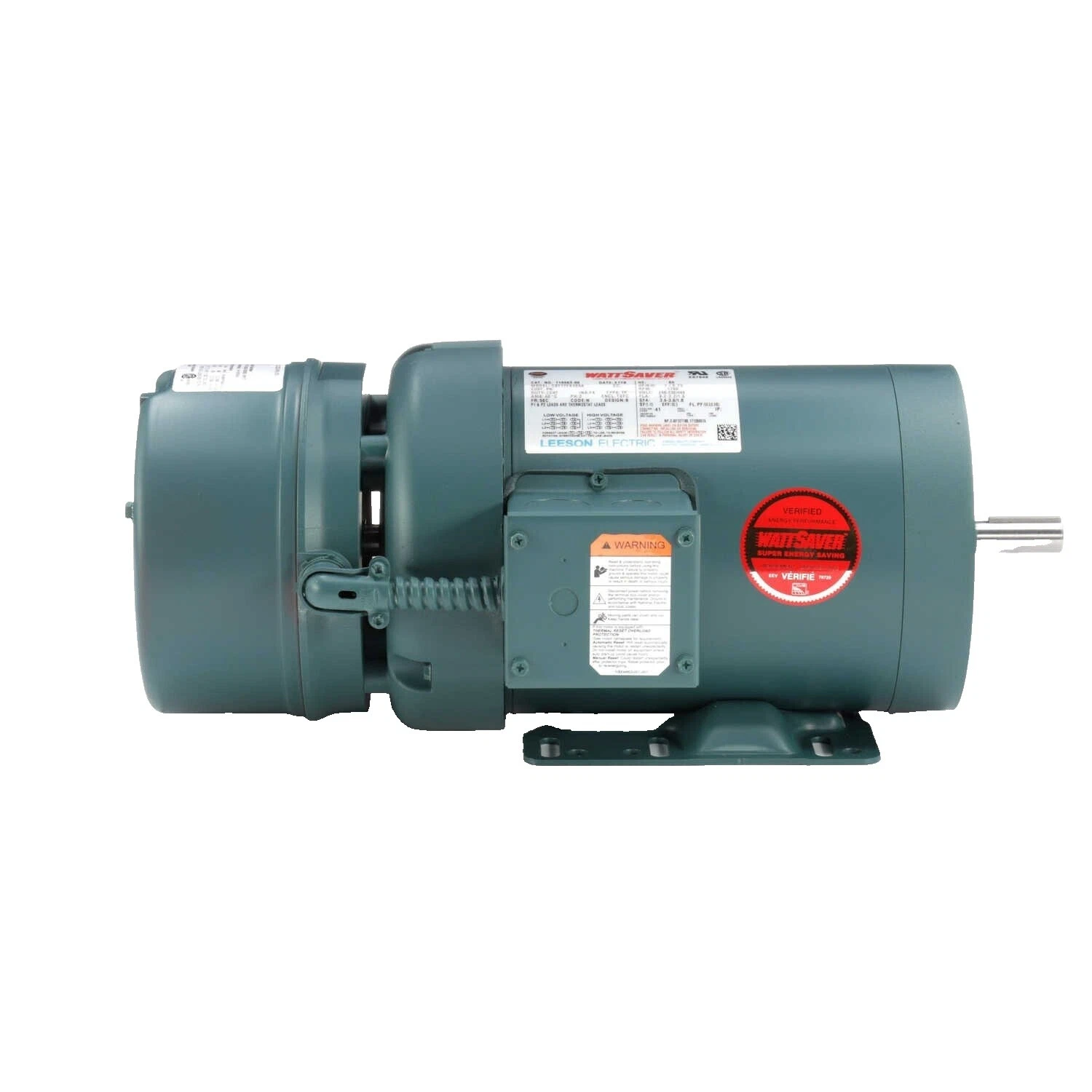 Brake Motor General Purpose Industrial Electric Motors 1 HP Rated Load