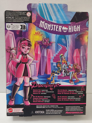 Monster High Draculaura G3 Generation 3 Reboot Doll Mattel 2022