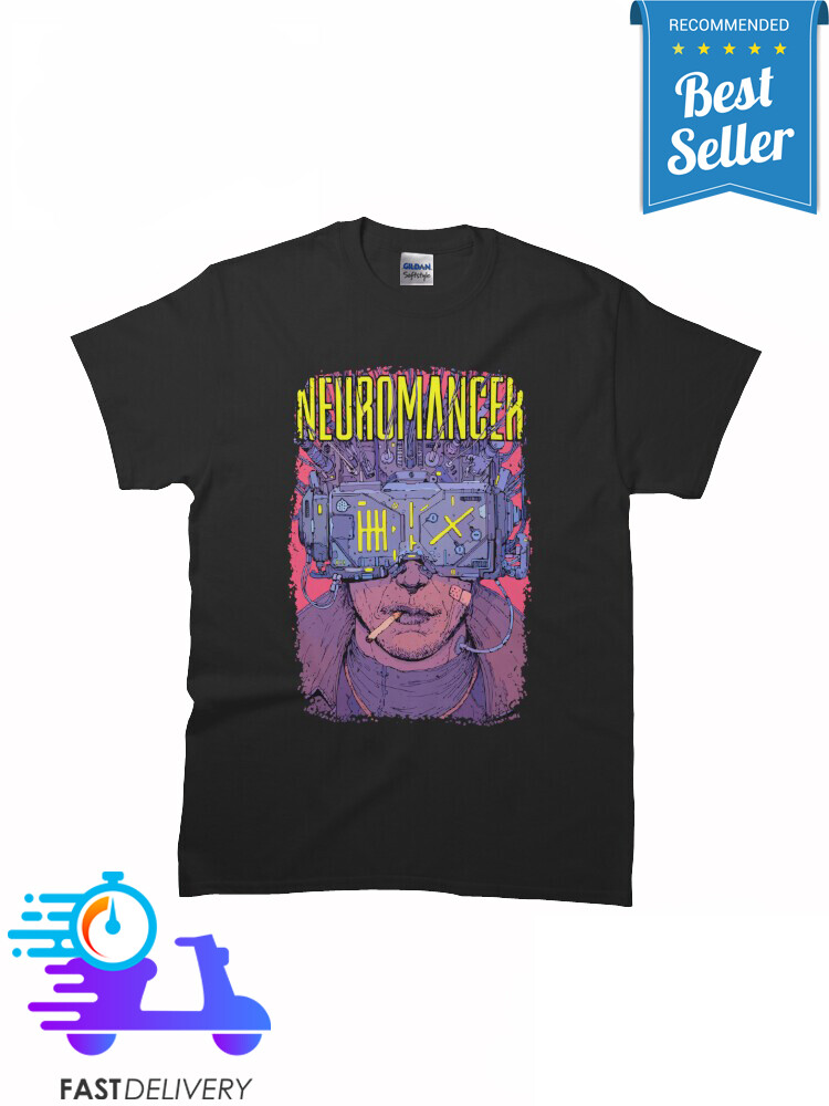 New Neuromancer - WILLIAM GIBSON T-Shirt SIze S-5XL | eBay
