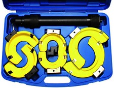 BGS Germany 3 Jaw Heavy Duty Trade 1050kg 4WD Coil Spring Strut Compressor Set 