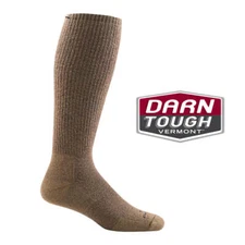 DARN TOUGH T4050 Coyote Over-the-Calf Heavyweight Tactical Sock  Full Cushion