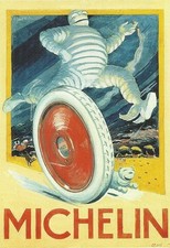 RARE / CARTE POSTALE - POSTCARD - MICHELIN BIBENDUM : PNEU TYRE / NEUF NEW