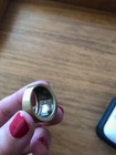 HEIDI DAUS Shades of Golden, Beige & Brown Swarovski Crystal Ring — photo 5