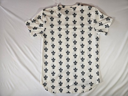 Brooklyn Standard AOP FLEUR-DE-LIS Design T-Shirt -- SMALL - Picture 5 of 7