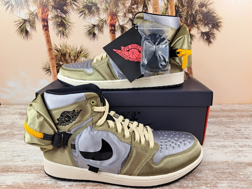 Nike Air Jordan 1 Retro High OG Utility Neutral Olive DO8727-200 Mens Sz 12 NEW
