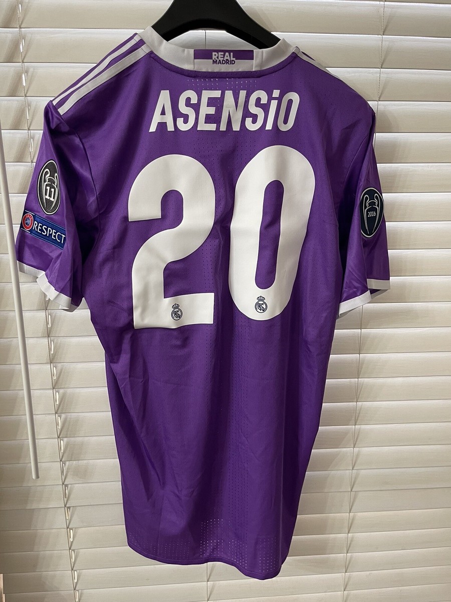 Real Madrid Asensio CL Adidas Player Issue Shirt Adizero Jersey | eBay