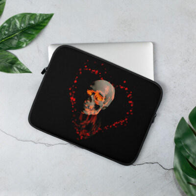 Laptop Sleeve 13 15 inch zoll - Passion Beyond Death Black