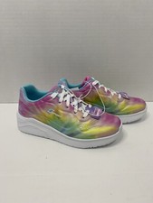 Skechers Girls Ilara Tie Dye Performance Sneakers Size 4