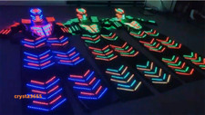LED Robot Suit Costume LEDS Party Show Glow Night Lights Robots Cosplay Clothing