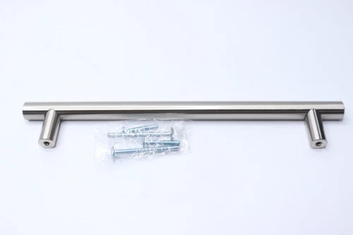 Center To Center Bar Cabinet Pull Pull Key West Collection Nickel 7-9/16" - Picture 1 of 4